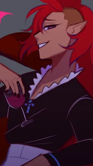 ai character: +~vampire cookie~+ background