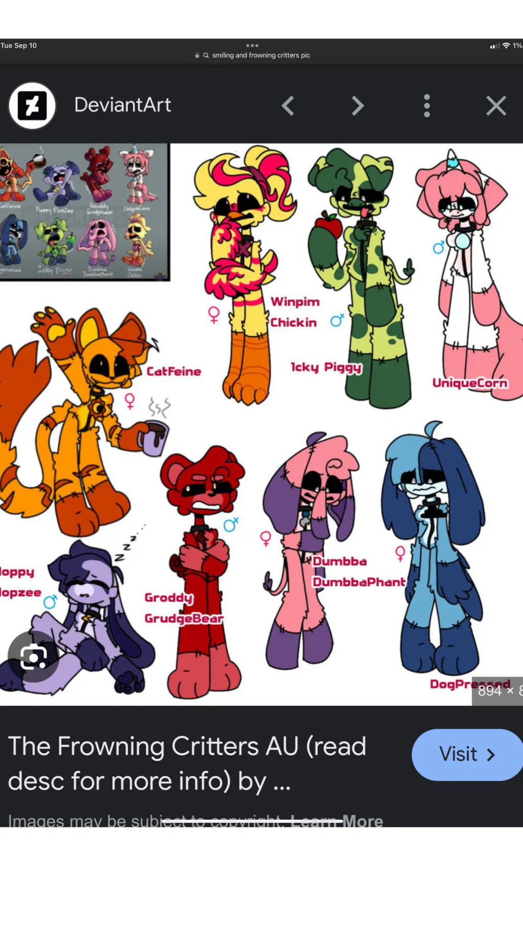 ai character: Highschoolcritters background