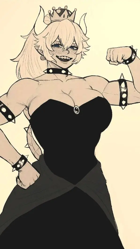 ai character: 🖤 BOWSETTE🖤 background