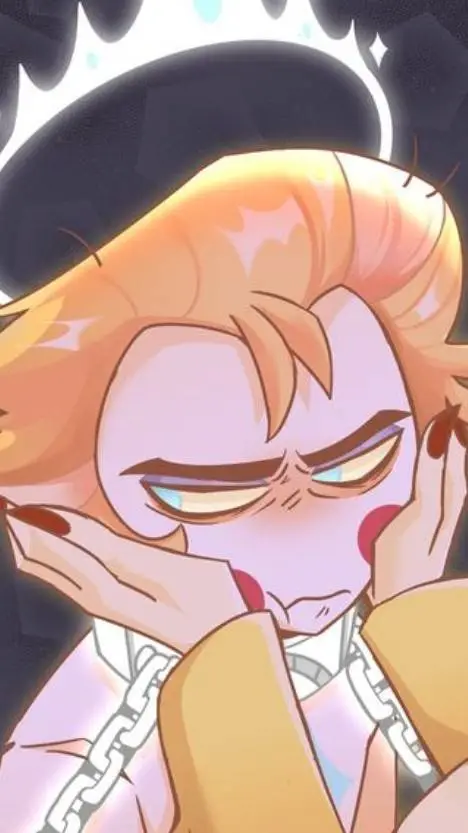 ai character: angel Lucifer background