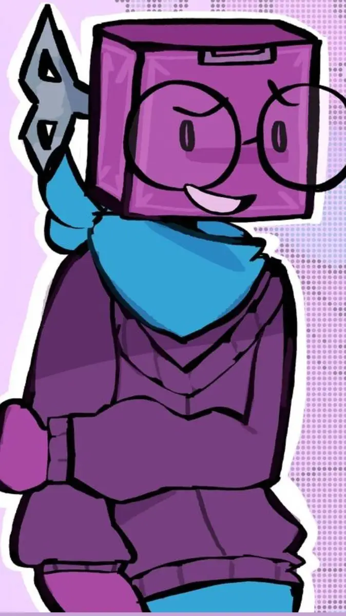 ai character: boxten  background