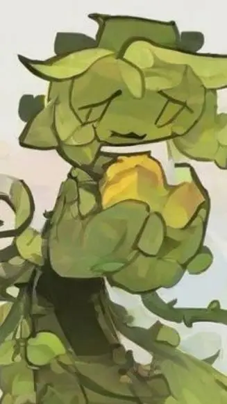 ai character: cabbage background
