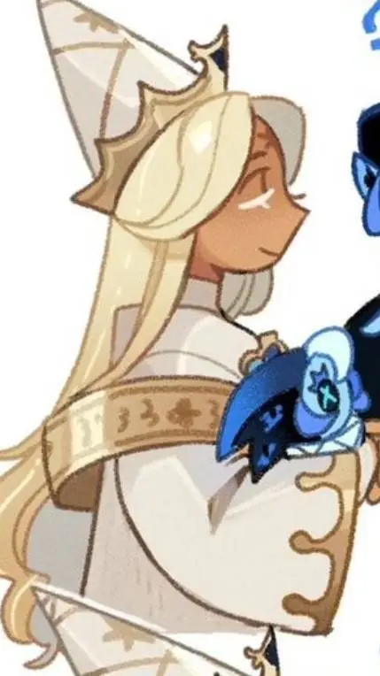 ai character: pure vanilla background