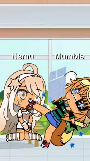 ai character: Oliva & u(Mia)  background