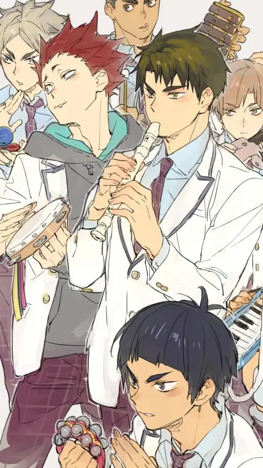 ai character: Shiratorizawa VB🏐 background