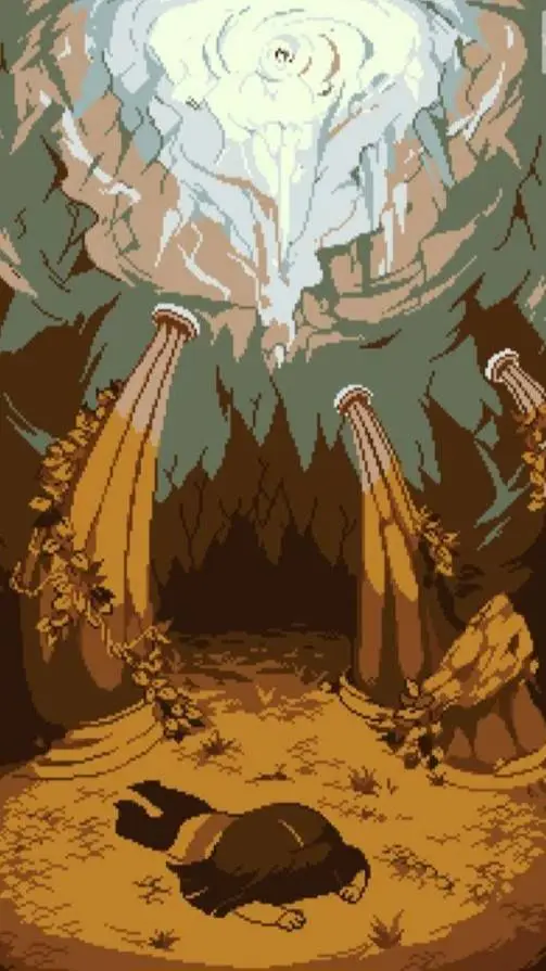 ai character: Undertale 201X background