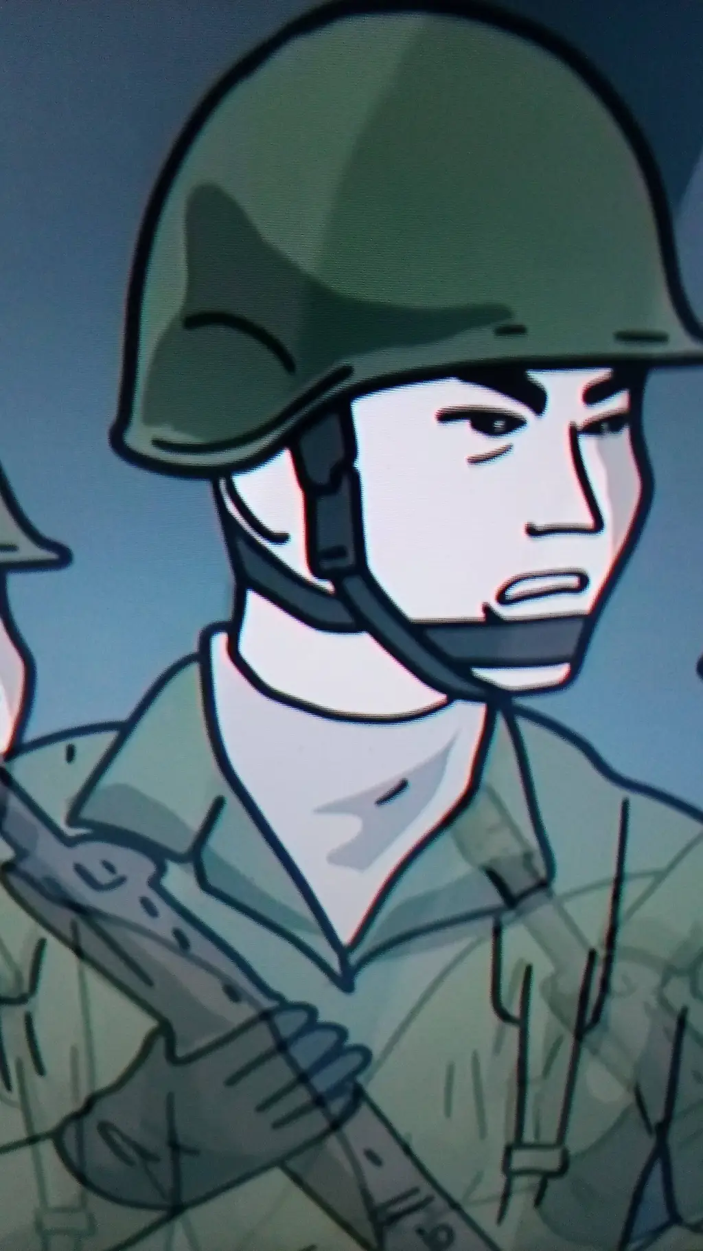 ai character: SCP-2954 soldier 🪖 background