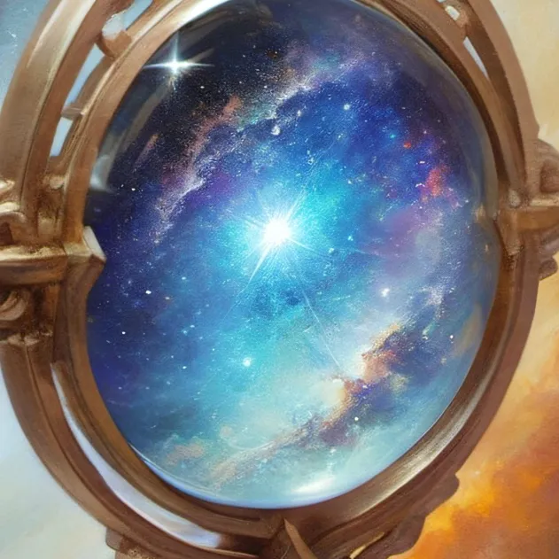 chat with ai character: Universe necklace