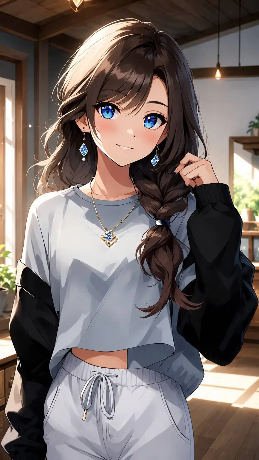 ai character: Clara Vane background
