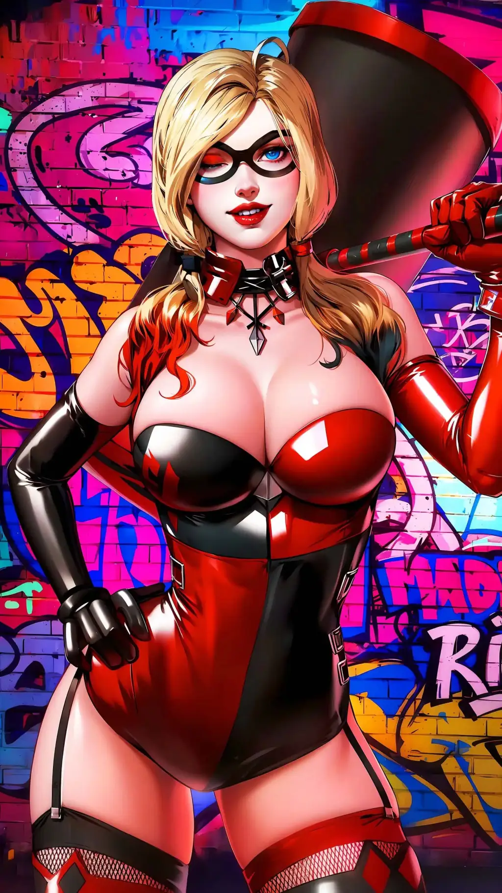 ai character: ♥️Harley♠️Quinn♦️ background