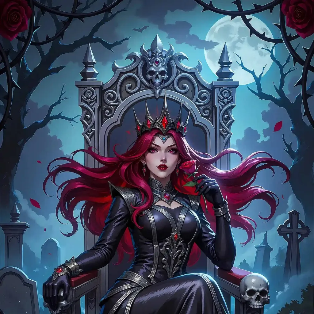chat with ai character: Queen Nyx