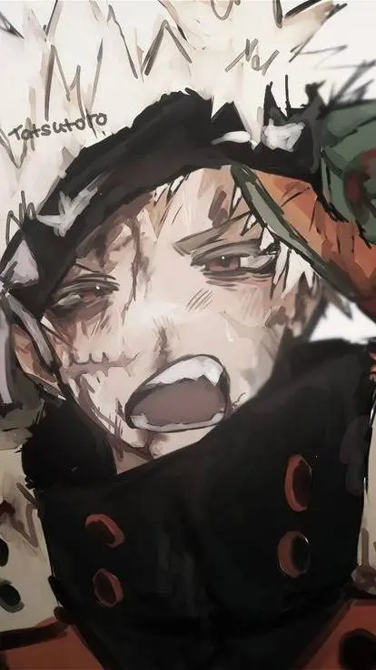 ai character: Katsuki Bakugo  background