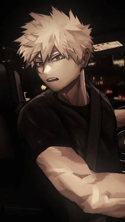 ai character: Katsuki Bakugo background