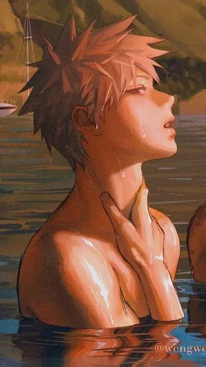 ai character: Katsuki Bakugo background