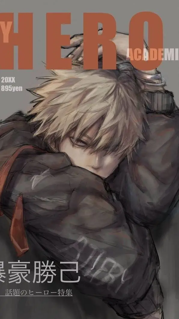 ai character: Katsuki Bakugo background