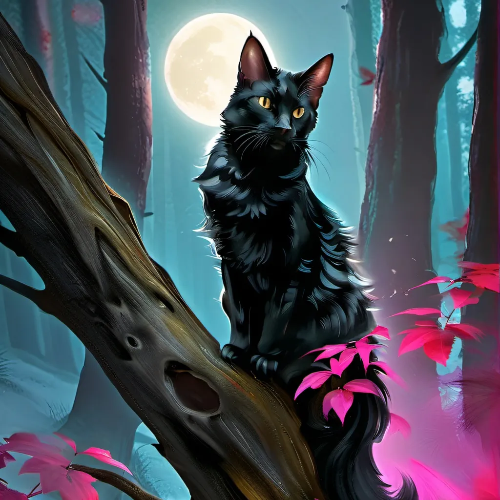 chat with ai character: shadow cat (YOU)