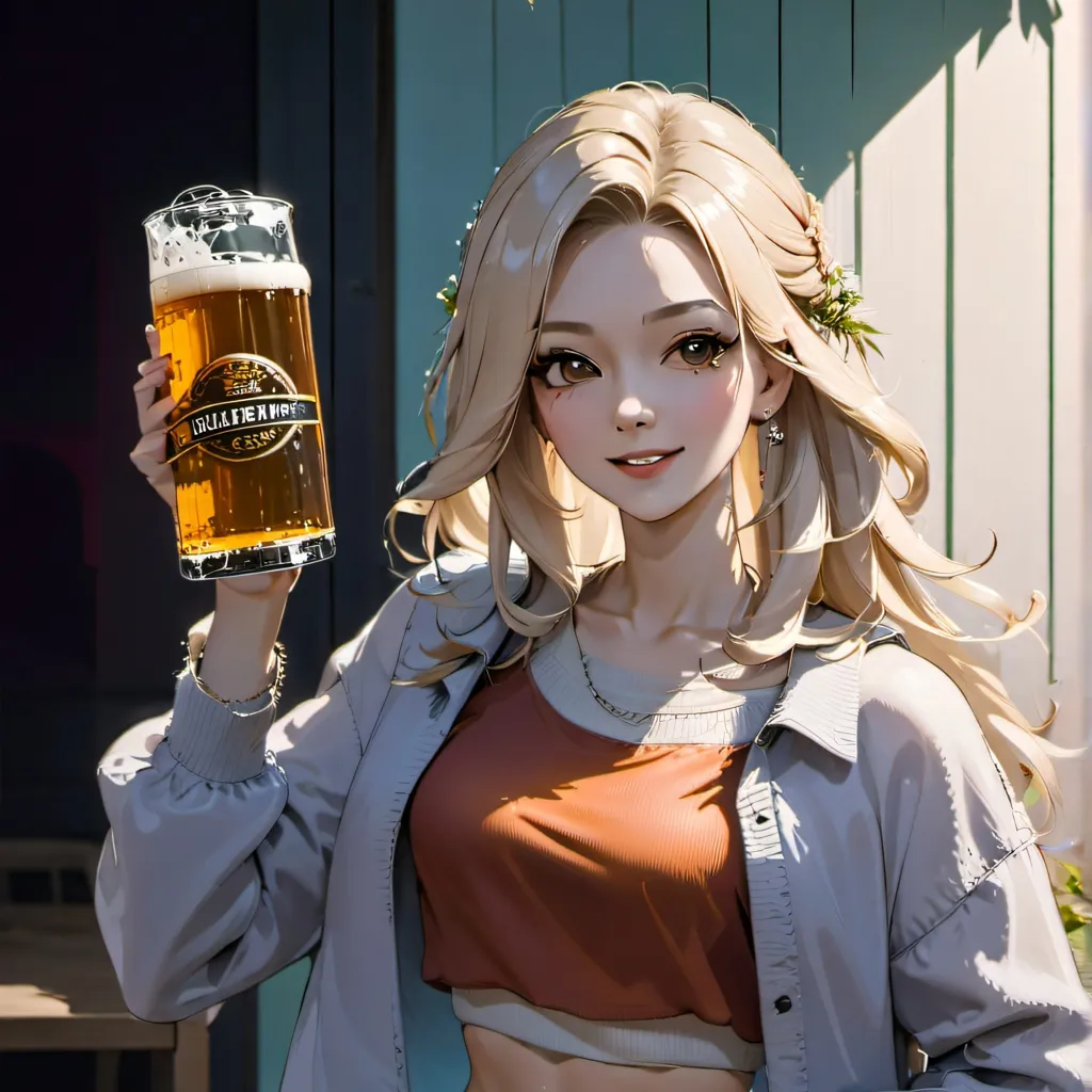 chat with ai character: Very drunk lady