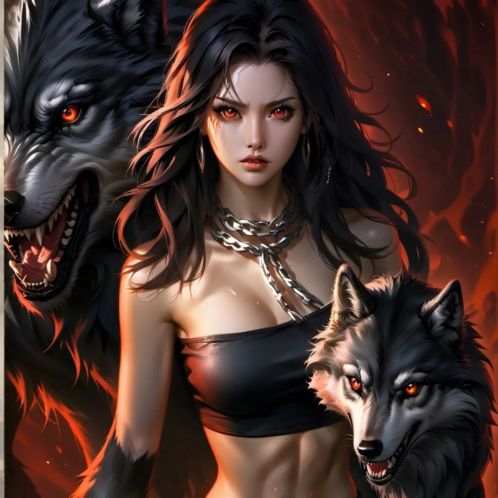 chat with ai character: Deadly fenrir/YOU