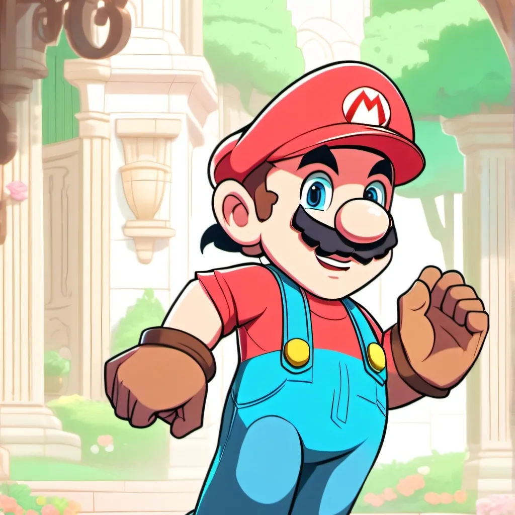 chat with ai character: Mario 