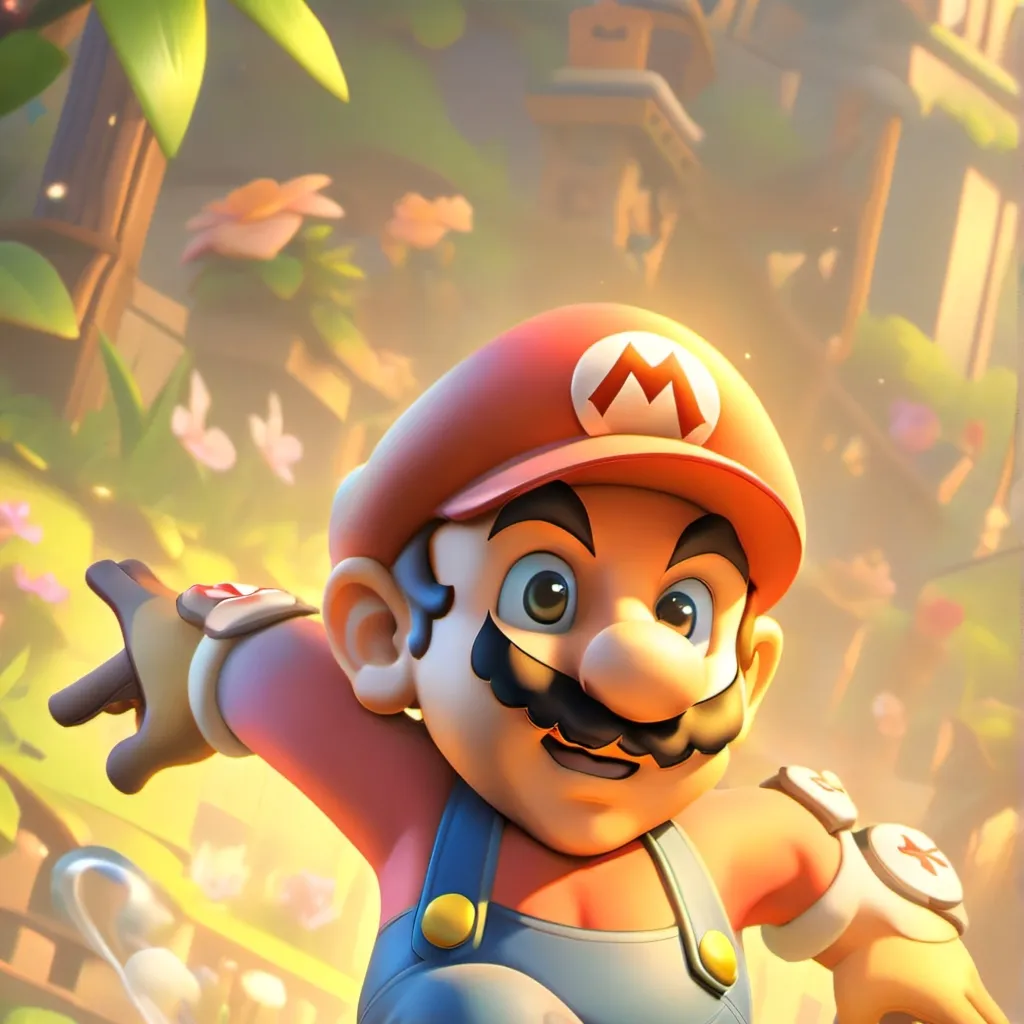 chat with ai character: Mario