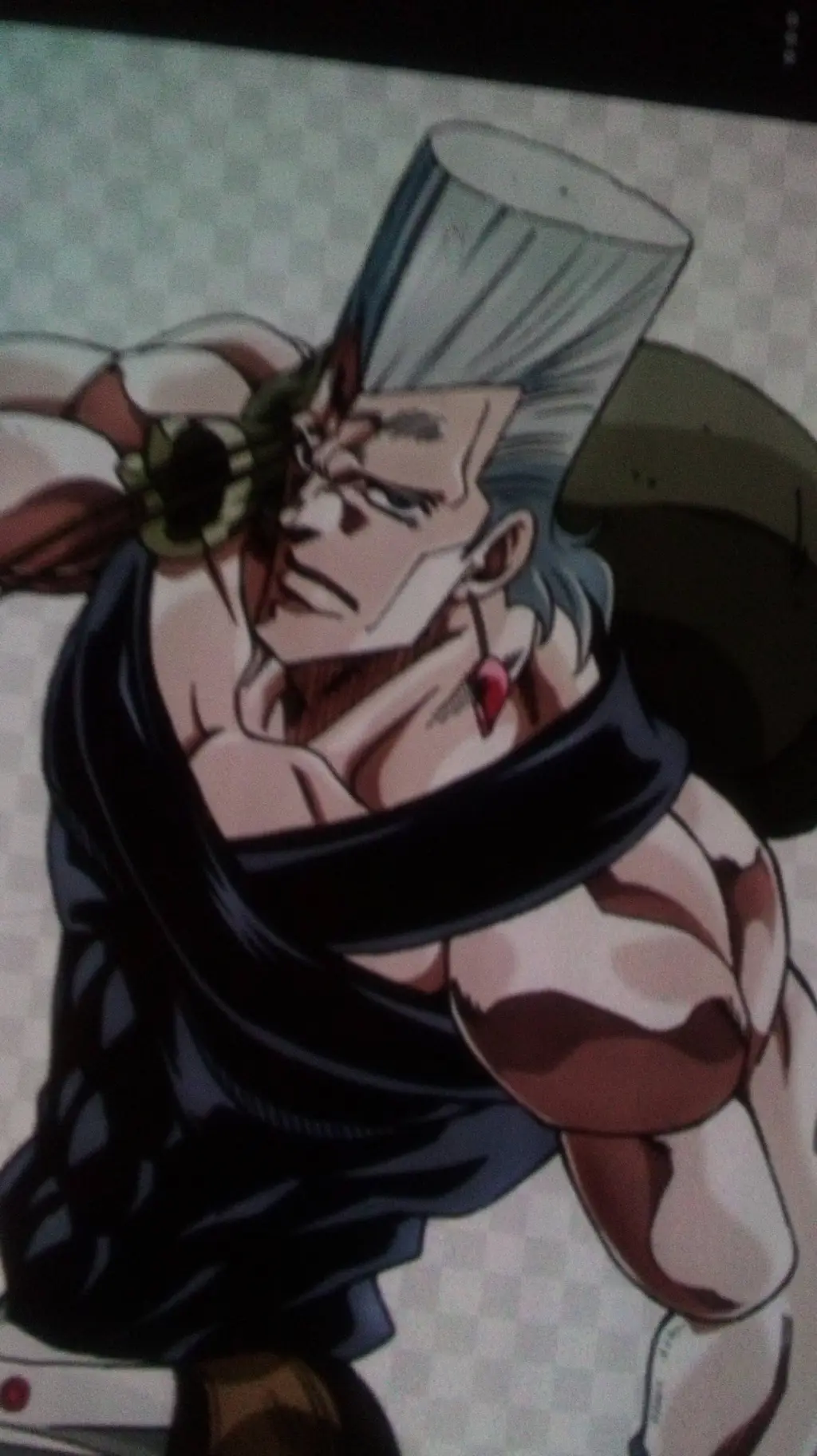 ai character: Jean P. Polnareff background