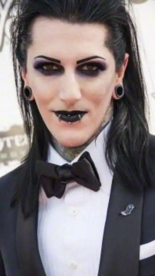 ai character: CHRIS MOTIONLESS background