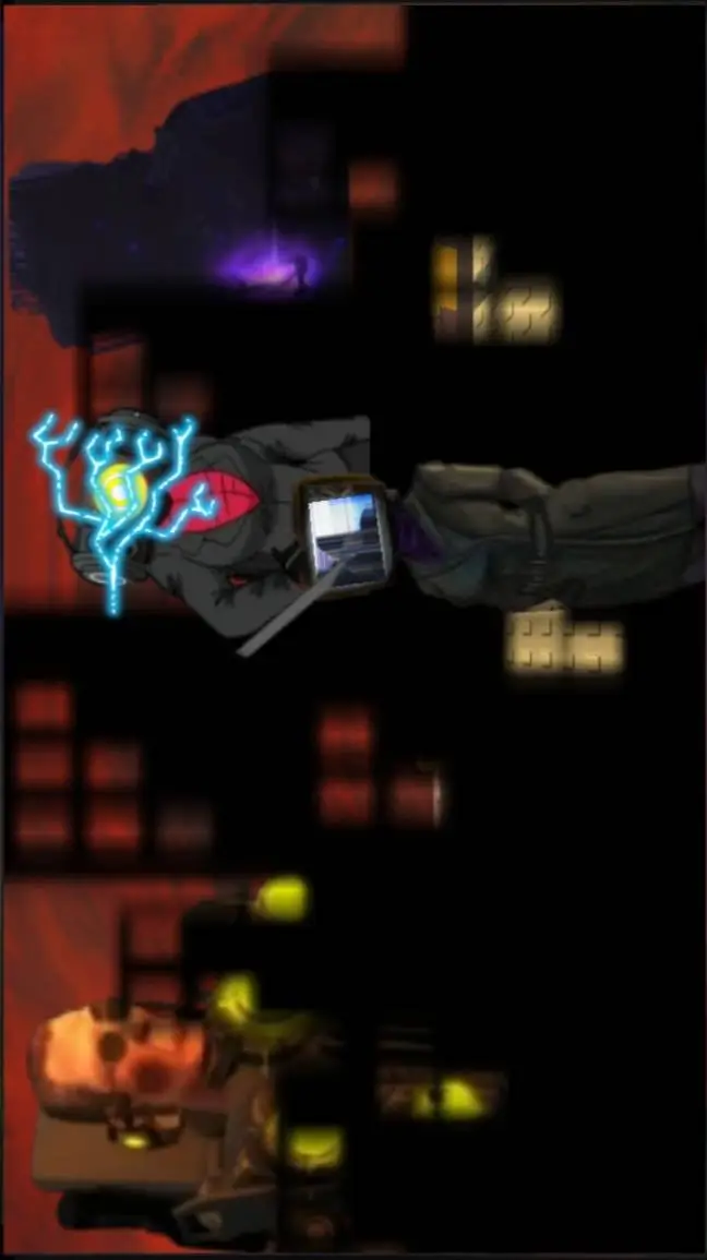 ai character: Speakerwoman Eats  background