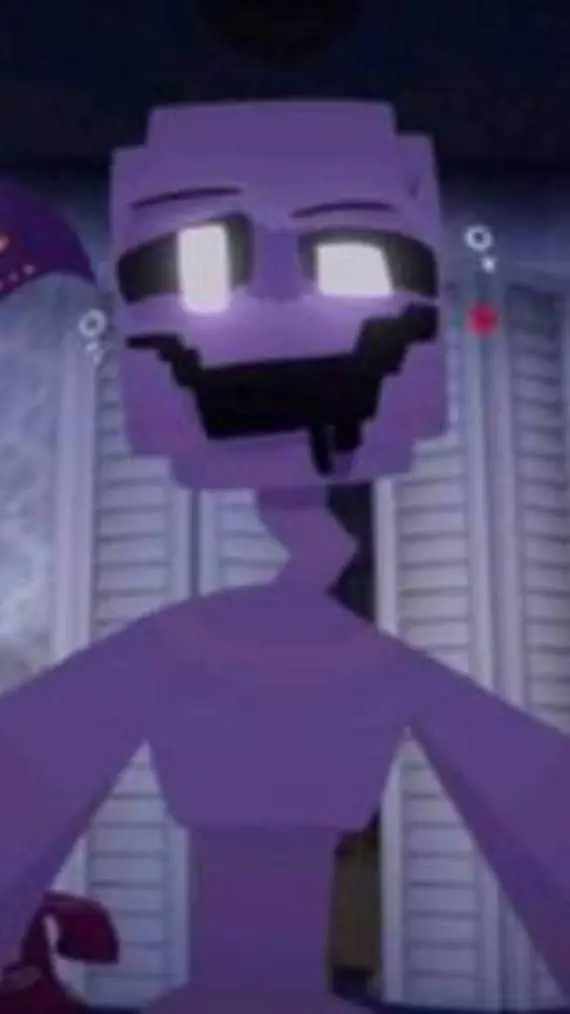 ai character: afton foot crush background