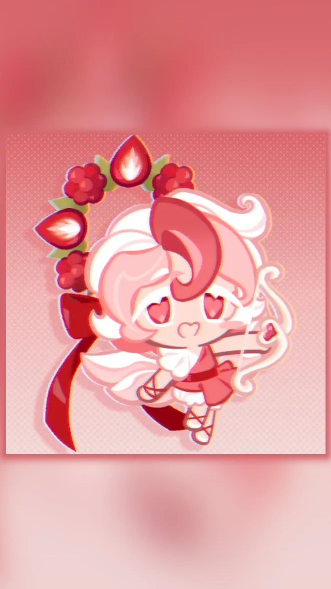 ai character: Pavlova Cookie background