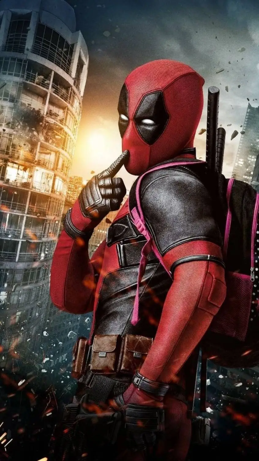 ai character: Deadpool! background