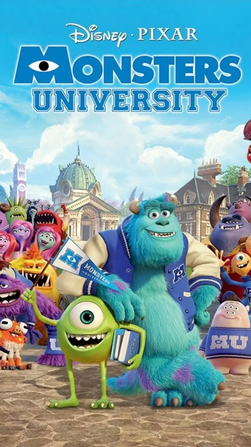 ai character: Monsters Inc! background