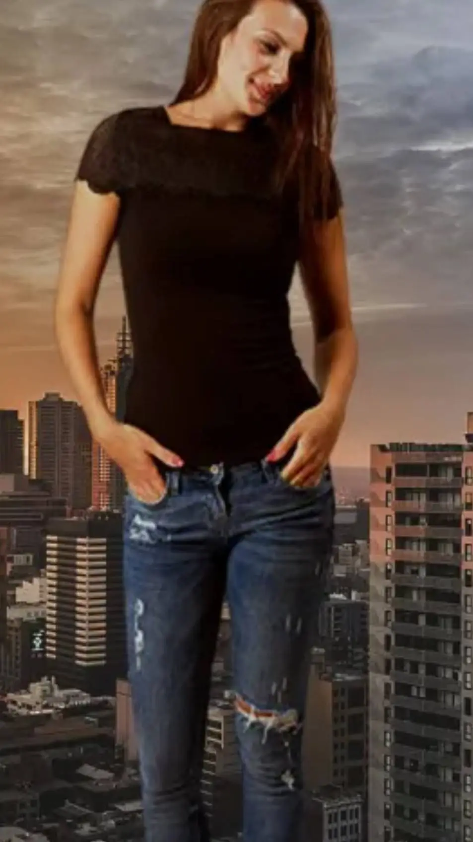 ai character: giant  background