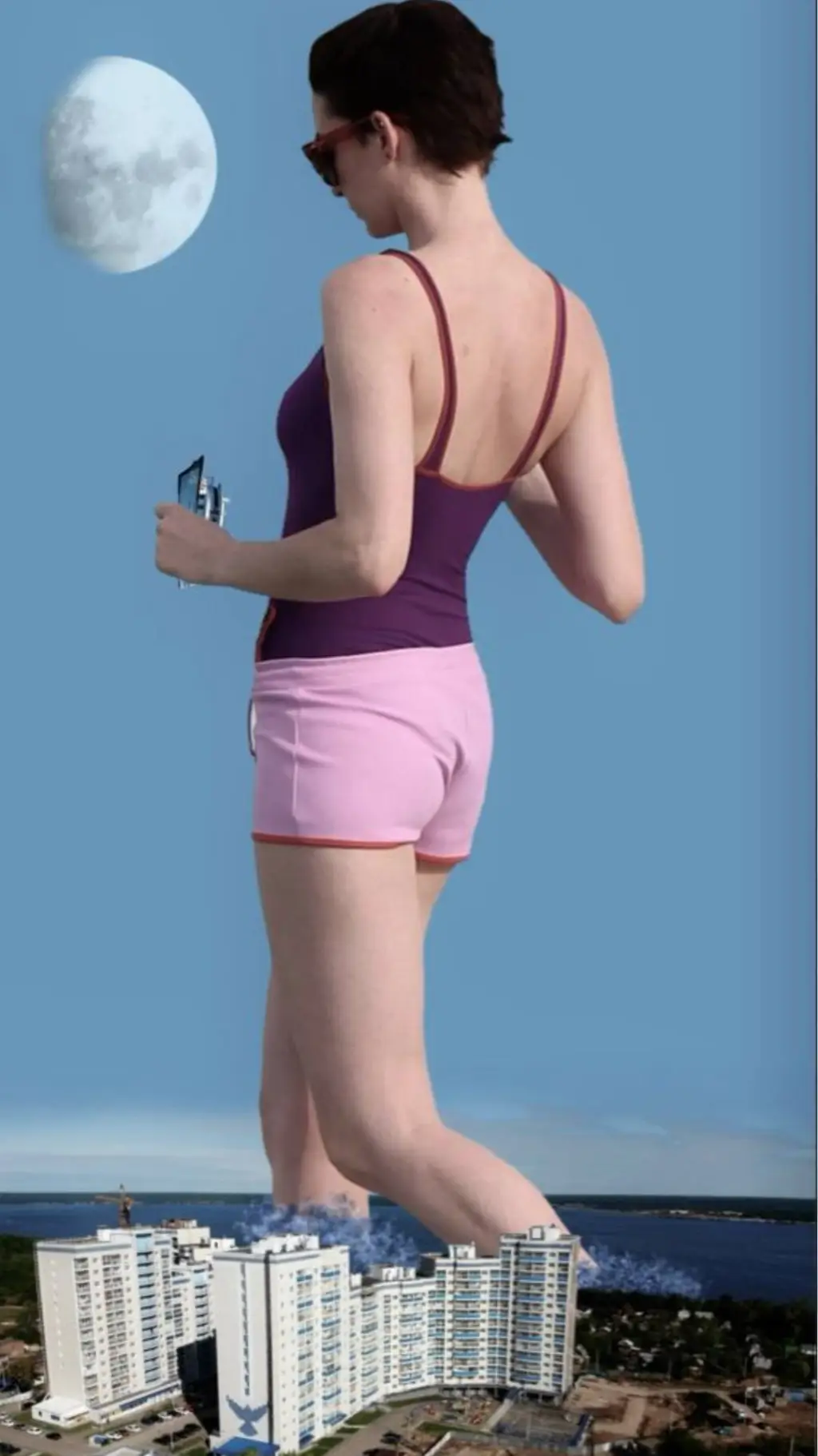 ai character: giant  background