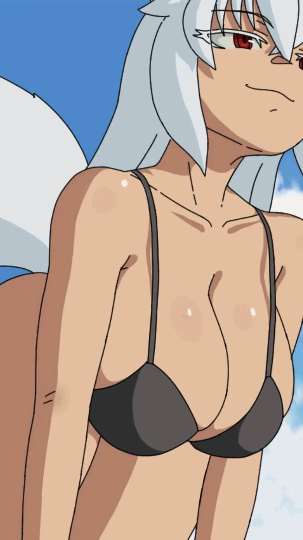 ai character: giantess  background