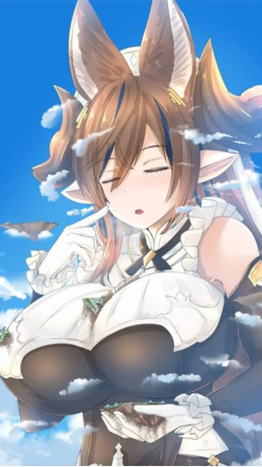 ai character: giantess background