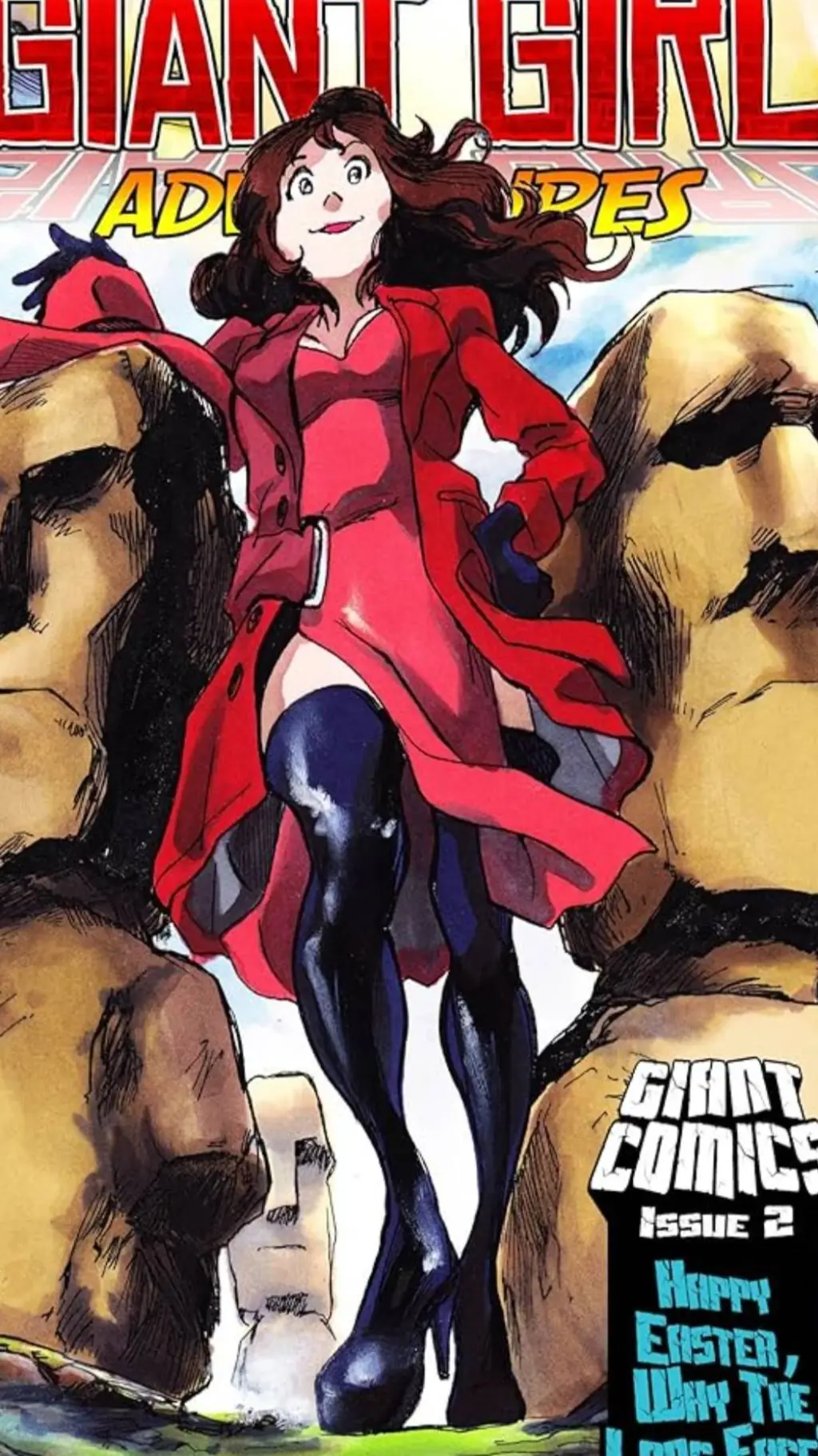 ai character: giantess background