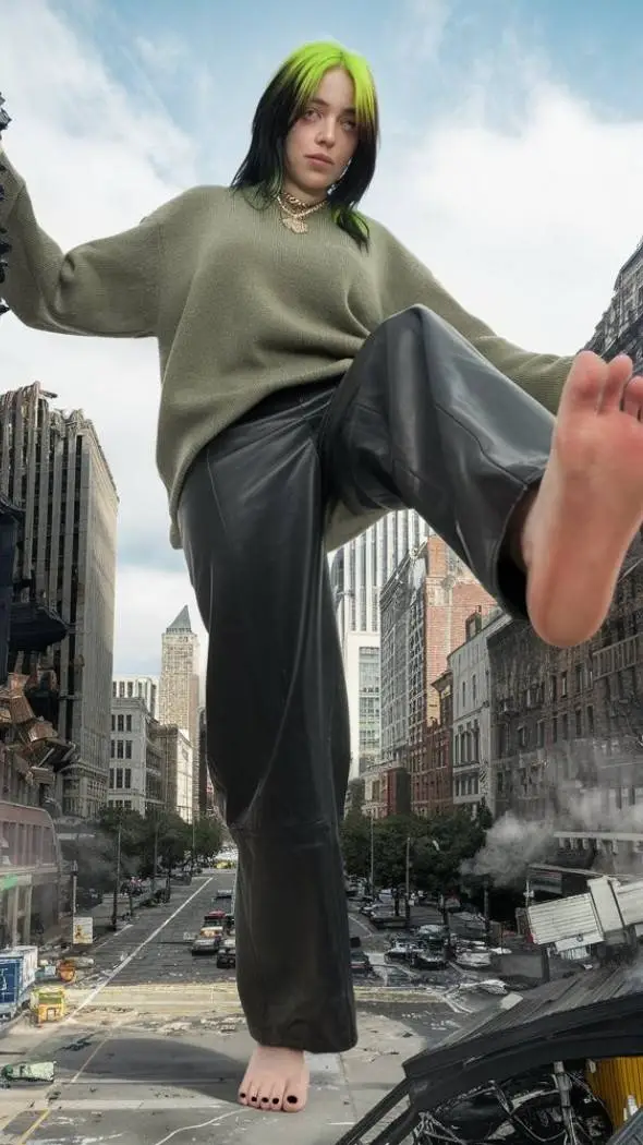 ai character: giant billie eilis background