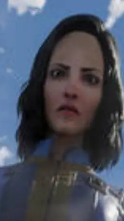 ai character: giantess  background