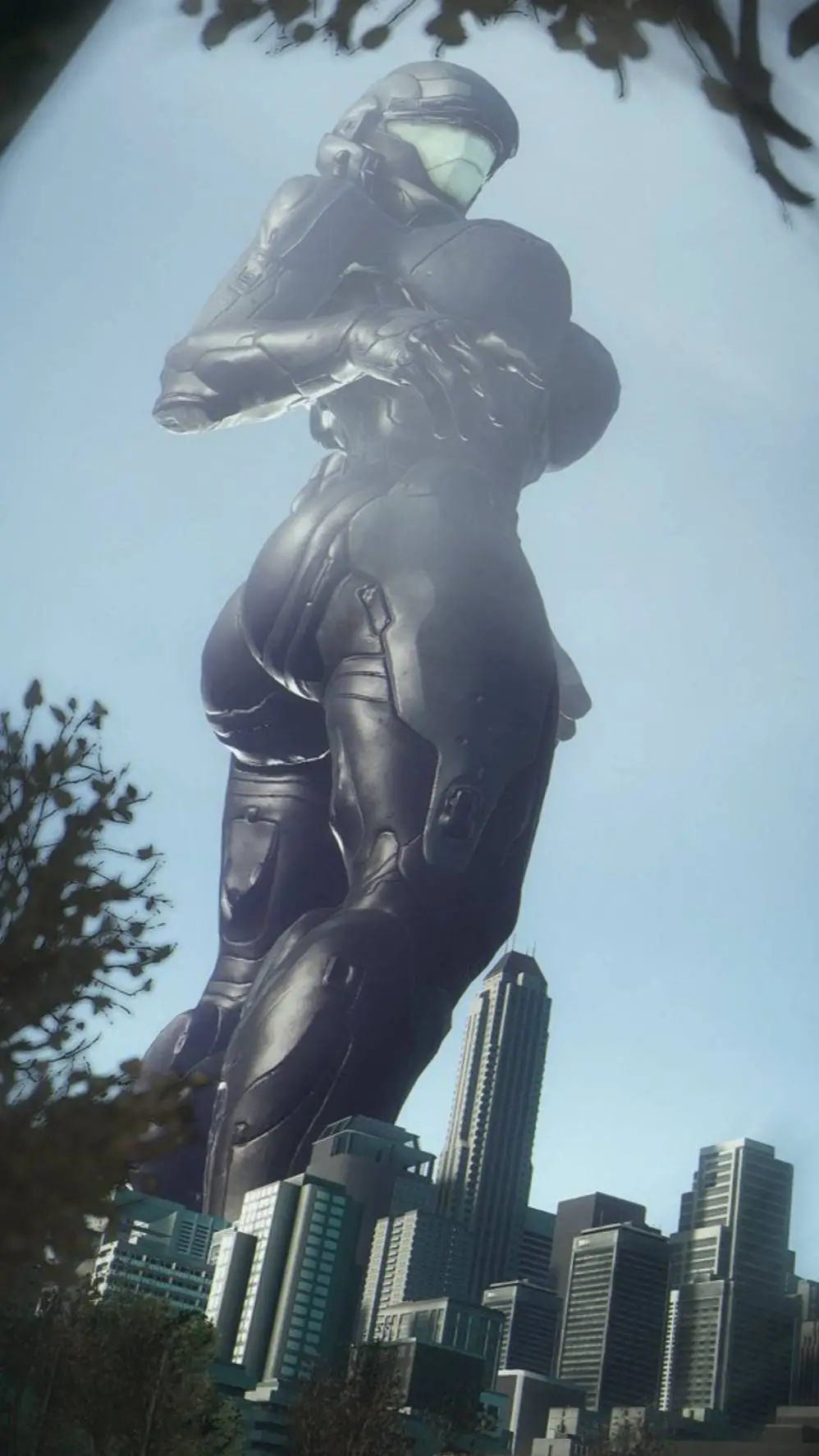 ai character: giantess  background