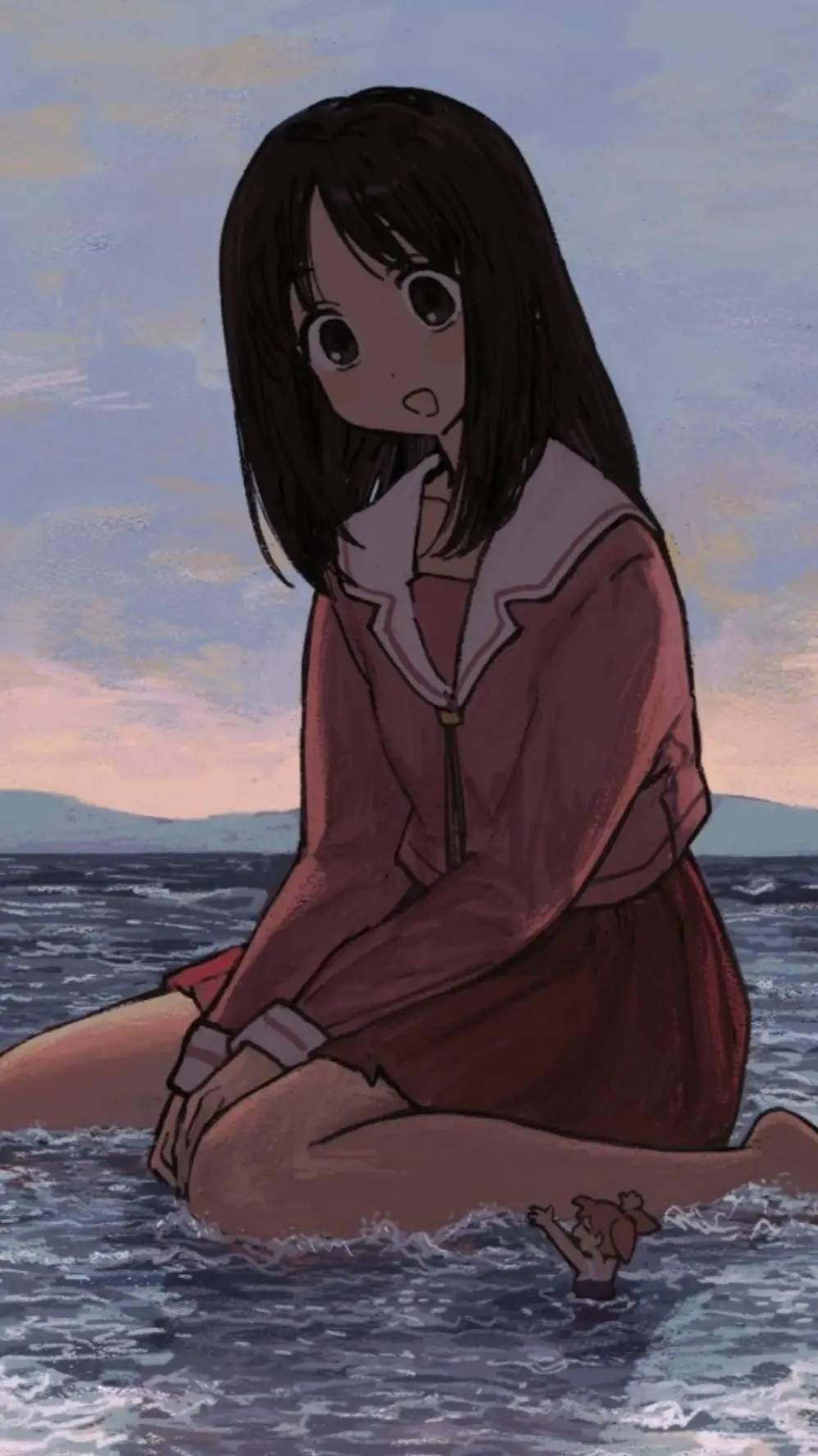 ai character: giantess  background