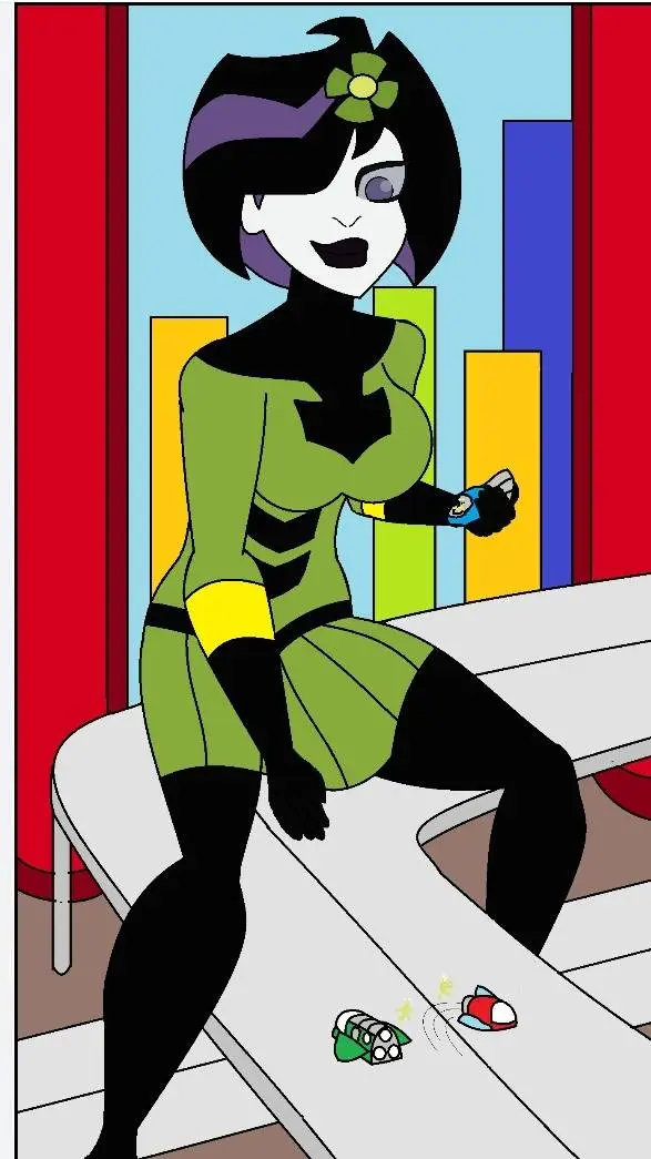 ai character: giantess  background