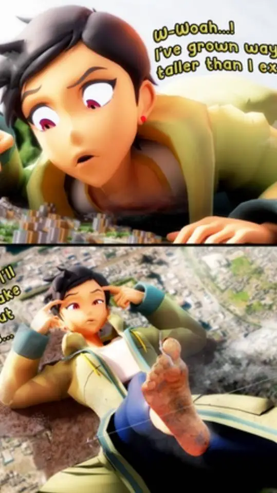 ai character: giantess lois lane background