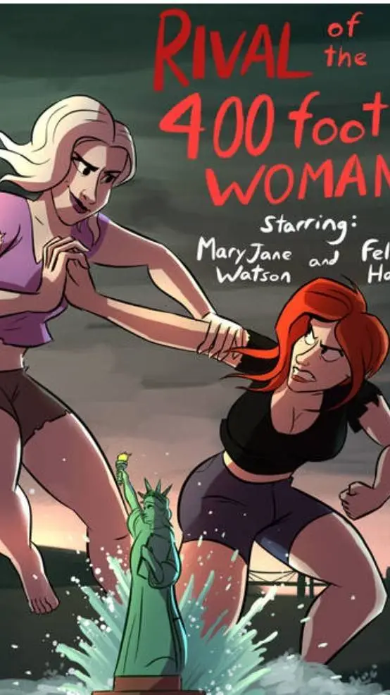 ai character: two giant fight background