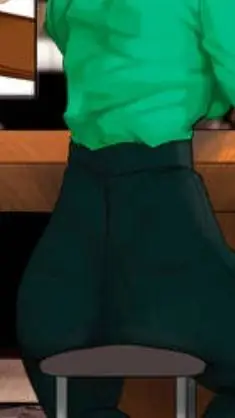 ai character: Debbies butt background