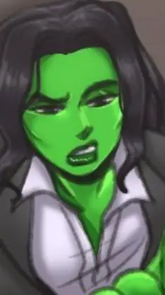 ai character: giant shehulk background