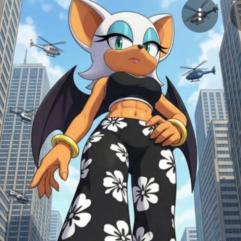 chat with ai character: giantess rouge