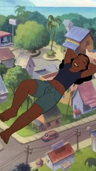 ai character: giantess nani background