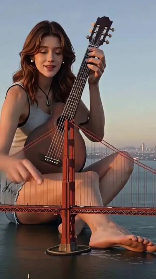 ai character: giantess  background