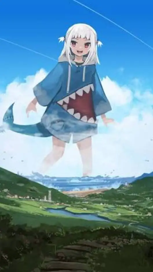 ai character: giantess guar background