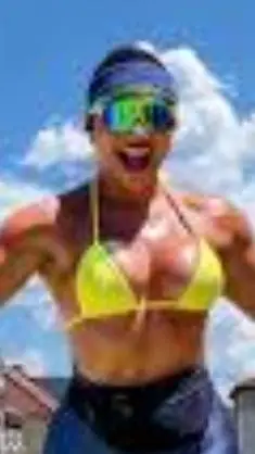 ai character: giantess  background